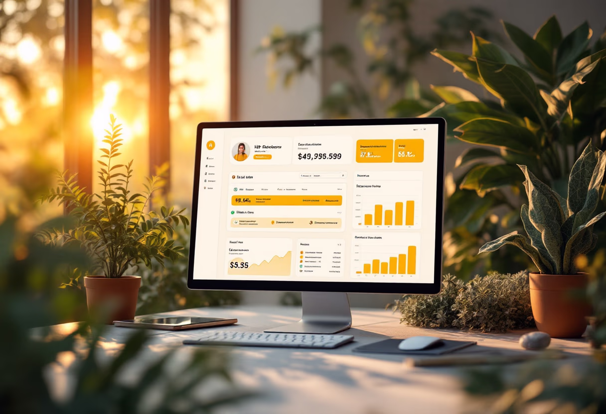[interface] image of cloud-based solutions interface (for a hr tech)